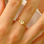 Load image into Gallery viewer, 14K Solid Gold Ball Ring Y325
