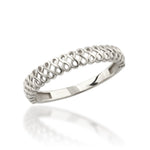 Load image into Gallery viewer, 14K Solid Gold Infinity Ring Y323
