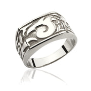 14K Solid Gold Men Ring EY9