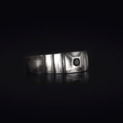 14K Solid Gold Signet Men Ring EY13
