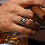 Load image into Gallery viewer, 14K Solid Gold Men Ring EY9
