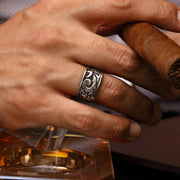 14K Solid Gold Men Ring EY9