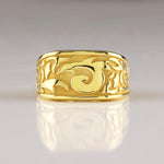 Load image into Gallery viewer, 14K Solid Gold Men Ring EY9
