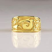 14K Solid Gold Men Ring EY9