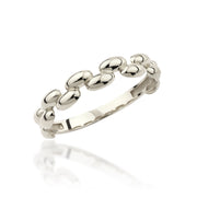 14K Solid Gold Zigzag Ring Y360