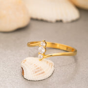 14K Solid Gold Bar Ring Y222