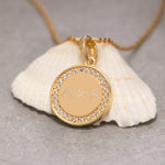 Load image into Gallery viewer, 14K Solid Gold Written Necklace K109
