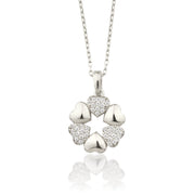 14K Solid Gold Heart Necklace K136