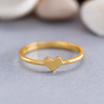 Load image into Gallery viewer, 14K Solid Gold Heart Ring Y150
