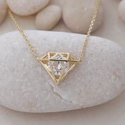 14K Solid Gold Necklace K79