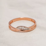 Load image into Gallery viewer, 14K Solid Gold 2 Tone Ring Y27
