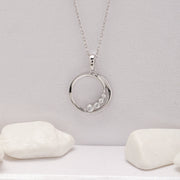 14K Solid Gold Dainty Necklace K19