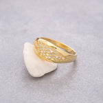 Load image into Gallery viewer, 14K Solid Gold Dome Ring Y95
