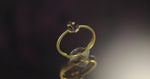 Load and play video in Gallery viewer, 14K Solid Gold Anchor Ring Y209
