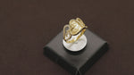 Load and play video in Gallery viewer, 14K Solid Gold 15 Anos Heart Ring Y168
