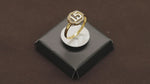 Load and play video in Gallery viewer, 14K Solid Gold 15 Anos Ring Y174
